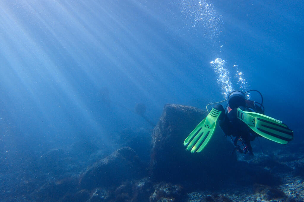 Scuba diving