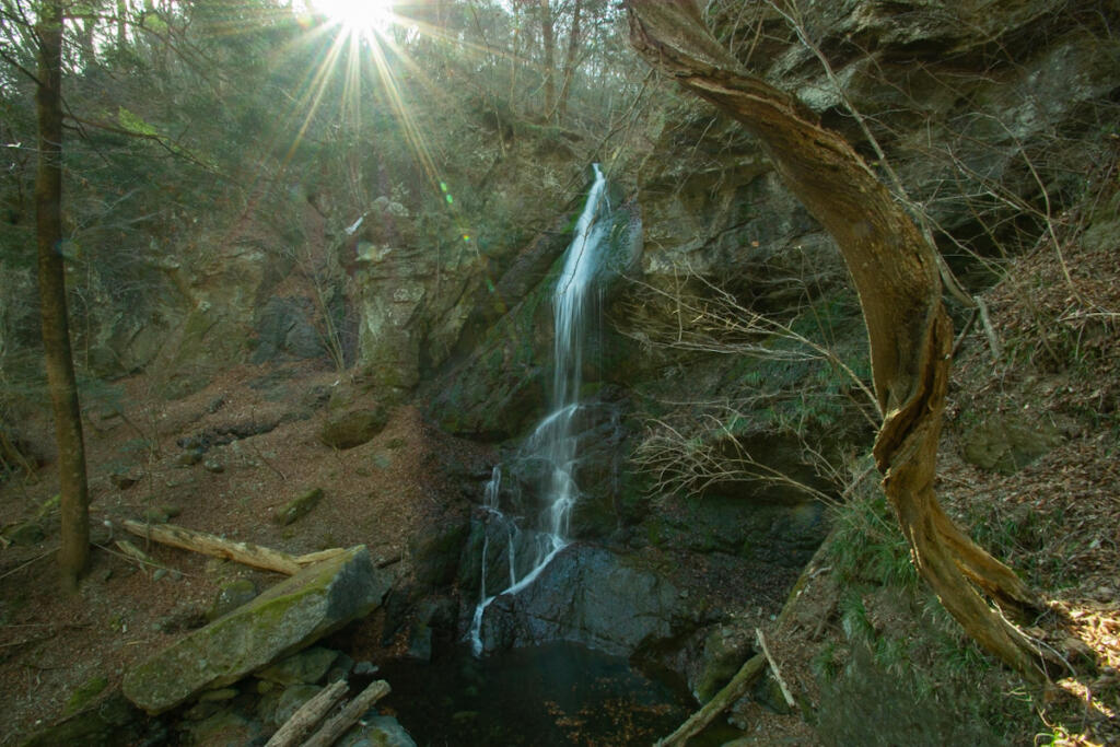 【Ryushun Waterfall】 Beautiful waterfall