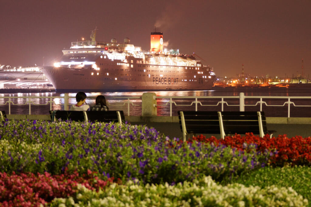 【Yokohama Red Brick Warehouse】 The illumination at night is a must-see