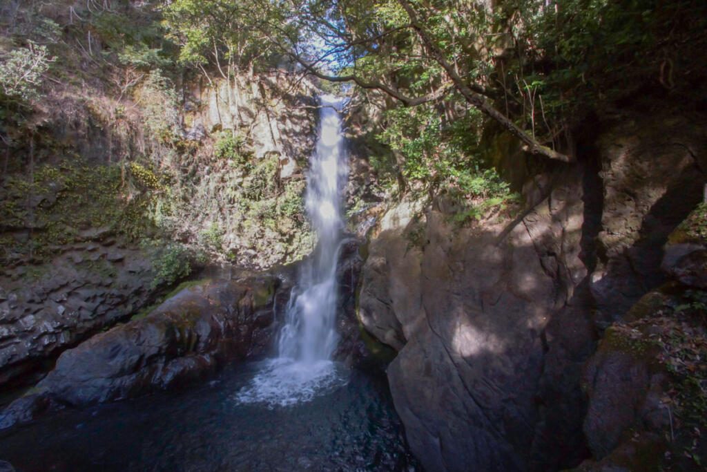 【Deai Falls】 A waterfall where two waterfalls meet